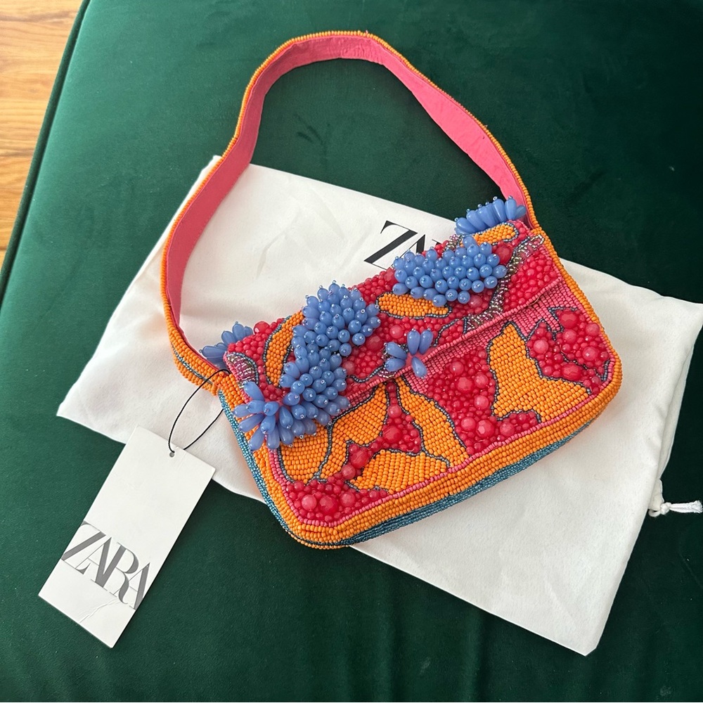 Zara beaded bag